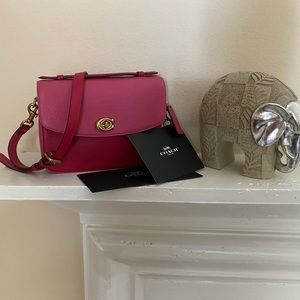 Coach Cassie Crossbody (Bright Cherry Multi)